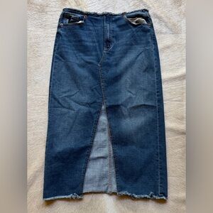 Juicy Couture Dark Blue Denim Skirt